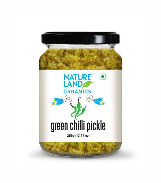 Green chilli pickle 350 Gm