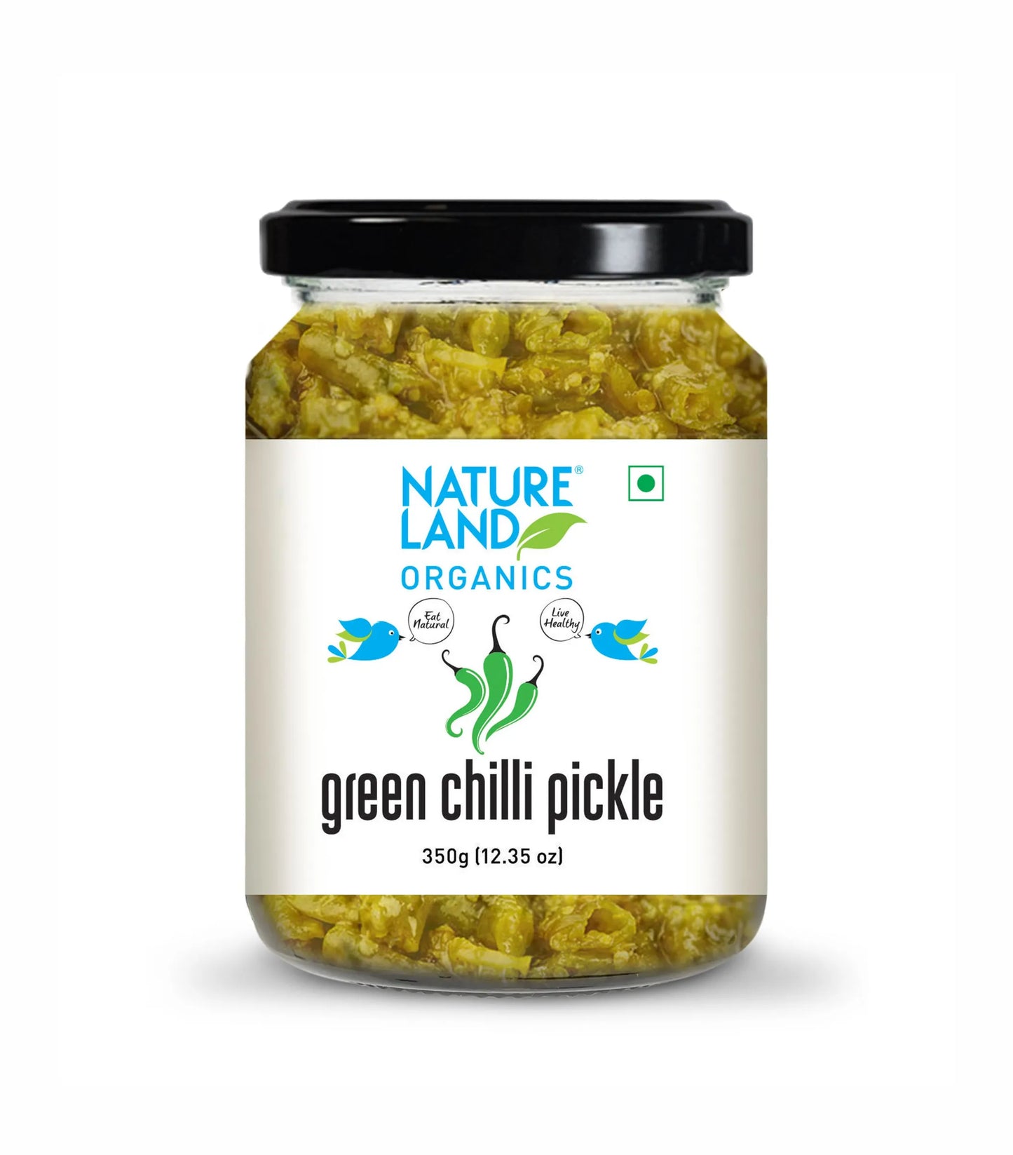 Green chilli pickle 350 Gm